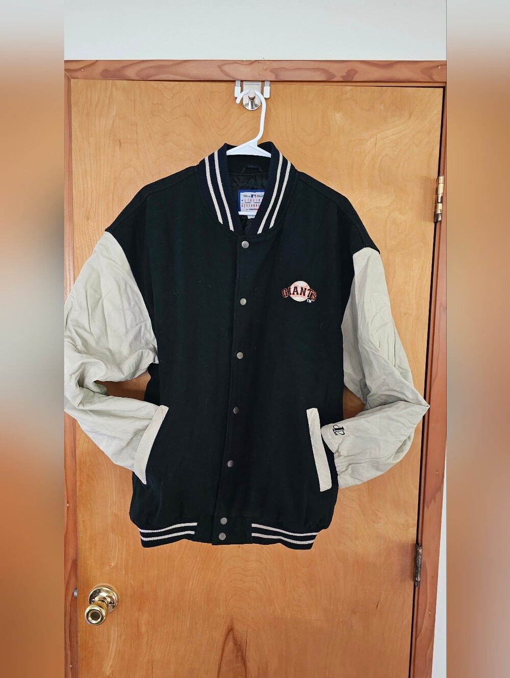 MLB Genuine MERCH • SF Giants Varsity Jacket • Size L